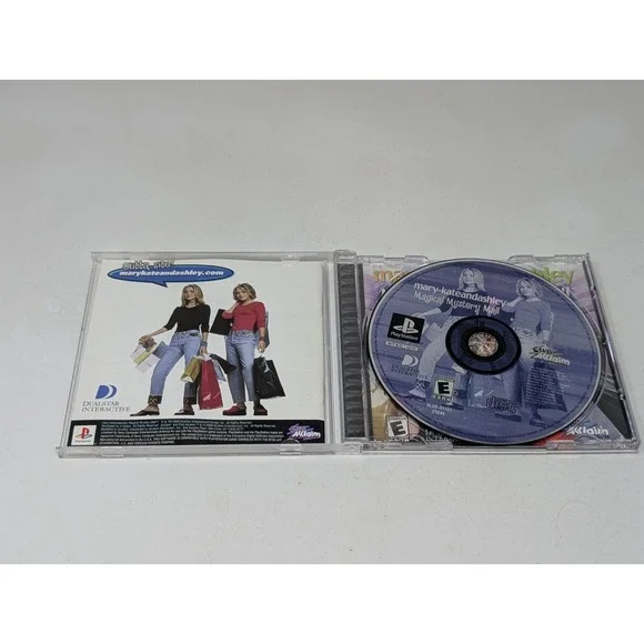 Mary-Kate & Ashley Magical Mystery Mall (Sony PlayStation 1 PS1, 2000) CIB - Picture 2 of 4